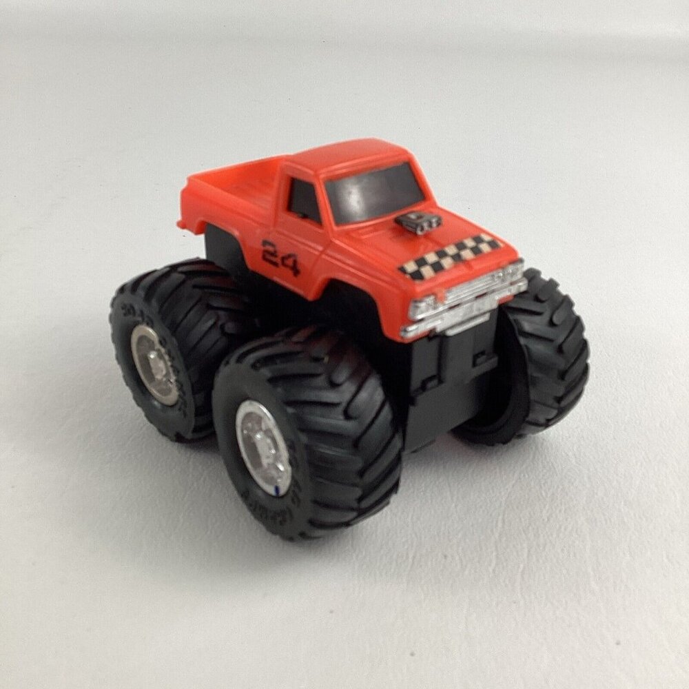 Road Champs 4x4 Off Road Pickup Truck Push Along Vehicle Vintage 1986 Toy